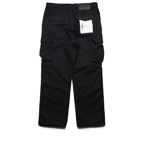 Purple Brand Cotton Cargo Pant - Black