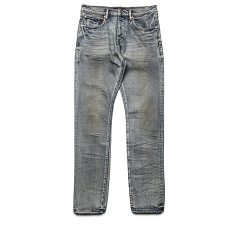 Purple Brand Mid Rise Slim Straight Leg Glow Dirty Jean - Light Indigo