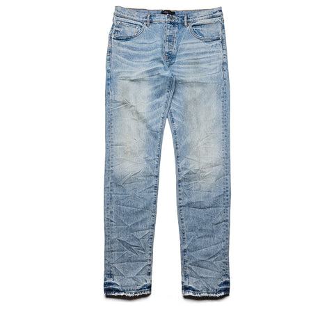 Purple Brand Low Rise Skinny Leg Sandstone Jean - Light Indigo