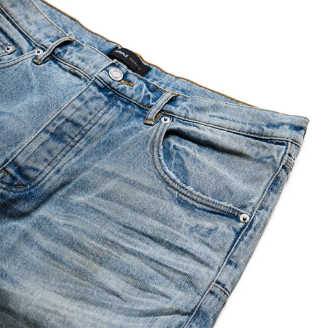 Purple Brand Low Rise Skinny Leg Sandstone Jean - Light Indigo