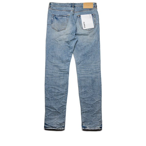 Purple Brand Low Rise Skinny Leg Sandstone Jean - Light Indigo