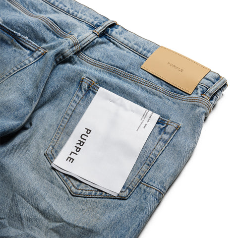 Purple Brand Low Rise Skinny Leg Sandstone Jean - Light Indigo