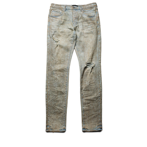 Purple Brand Low Rise Skinny Leg Mud Jean - Tan