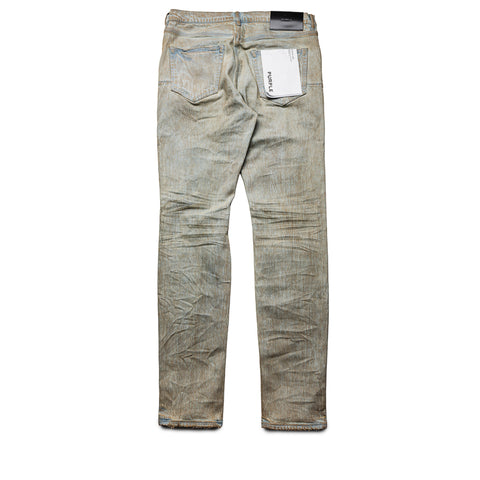 Purple Brand Low Rise Skinny Leg Mud Jean - Tan