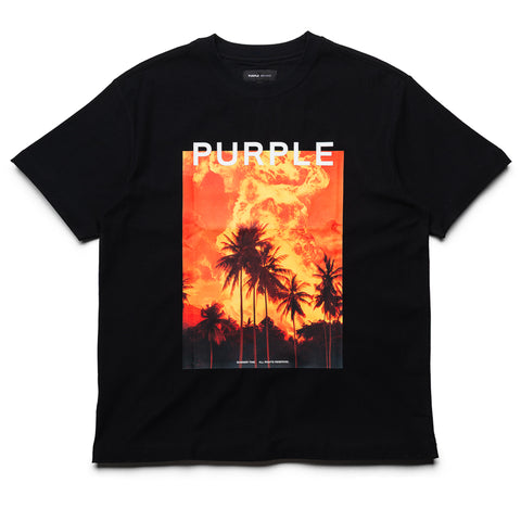 Purple Brand Summer Time Tee - Black