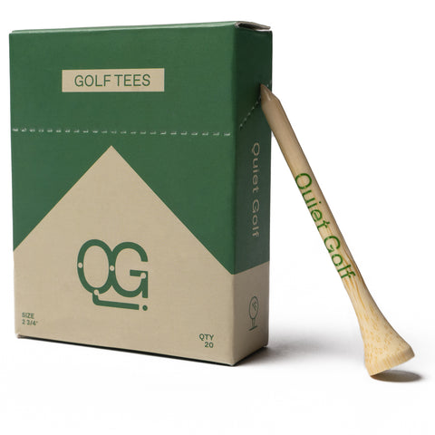 Quiet Golf Golf Tee Box (3 Pack)