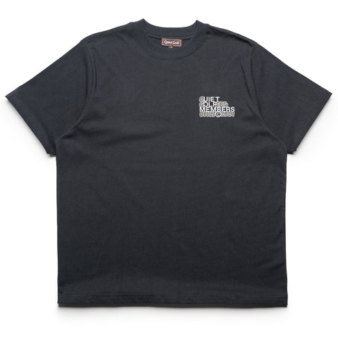Quiet Golf Members Only Tee - Black