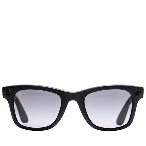 Ray-Ban Meta Wayfarer (Size 50) - Matte Black/Polar Gradient Graphite
