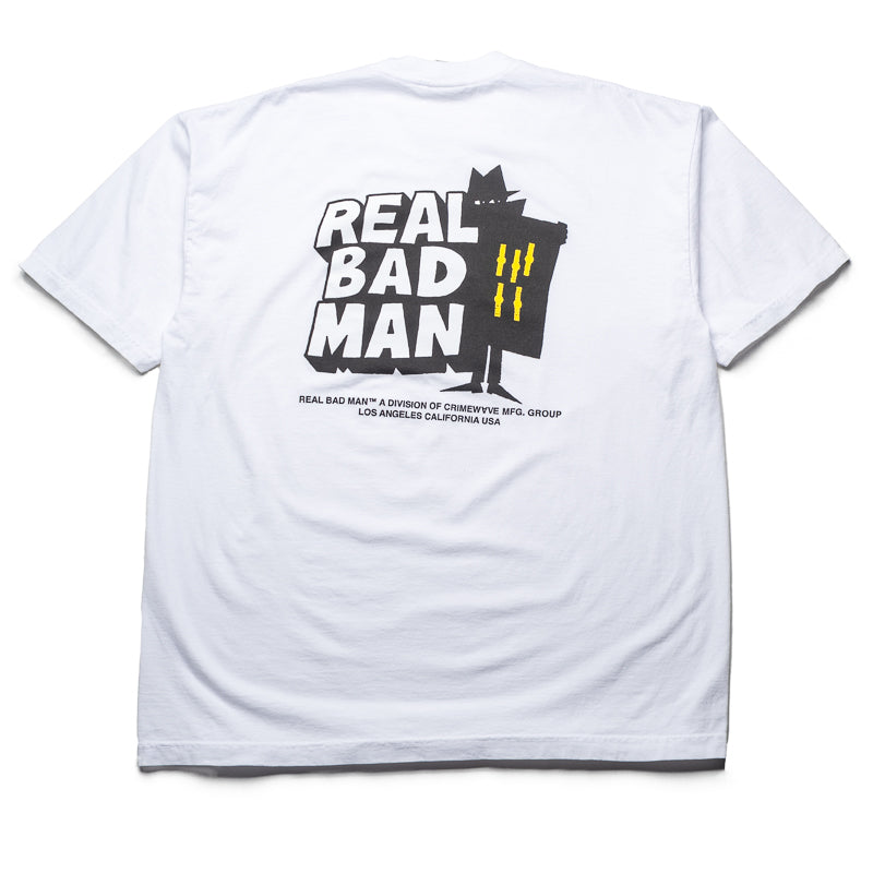 【REAL BAD MAN】THIS IS NOT A PIPE TEE [BLAND PINK] Real Bad Man Bold New Vision Tee (Bland Pink) - Commonwealth