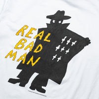 Real Bad Man Comix Tee - White