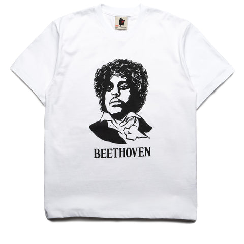 Real Bad Man Beethoven Tee - White