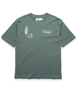 RC Outdoor Supply Script Tee - Foliage