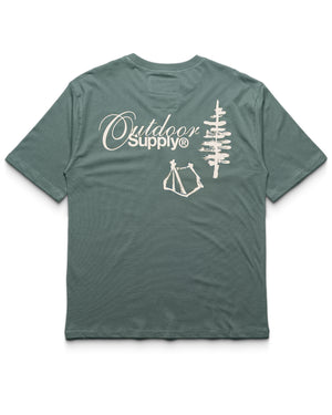 RC Outdoor Supply Script Tee - Foliage