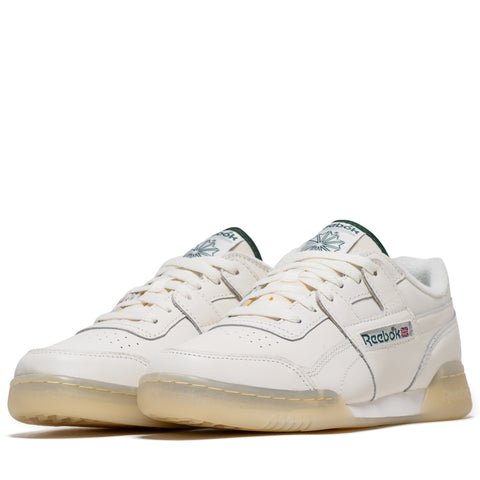 Reebok Workout Plus - Chalk/Dark Green