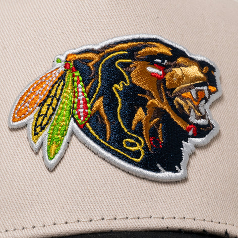 Reference Bearhawks Snapback - Cream/Black