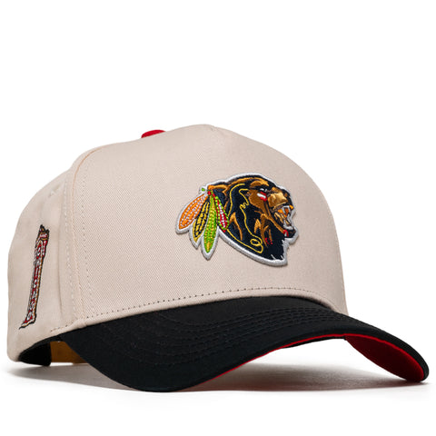 Reference Bearhawks Snapback - Cream/Black