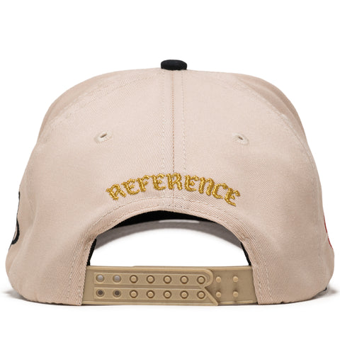 Reference NY Snapback - Cream/Black