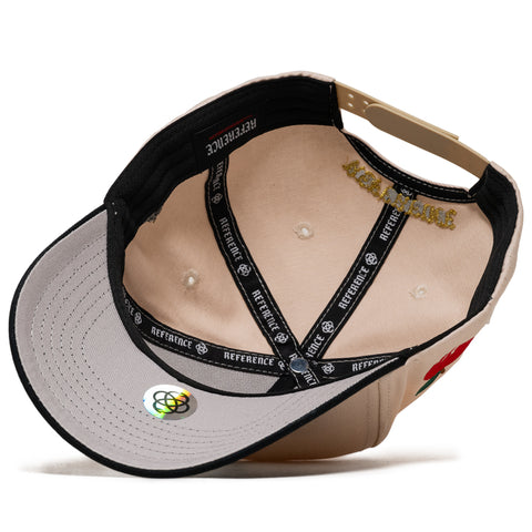 Reference NY Snapback - Cream/Black