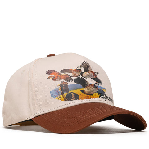 Reference Open Field Hunt Snapback - Cream/Brown
