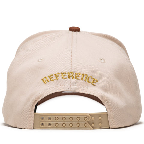 Reference Open Field Hunt Snapback - Cream/Brown