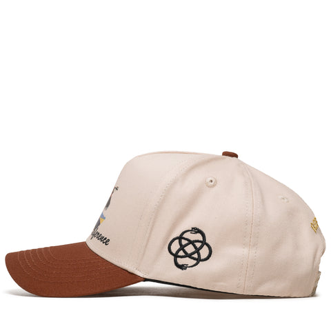 Reference Open Field Hunt Snapback - Cream/Brown