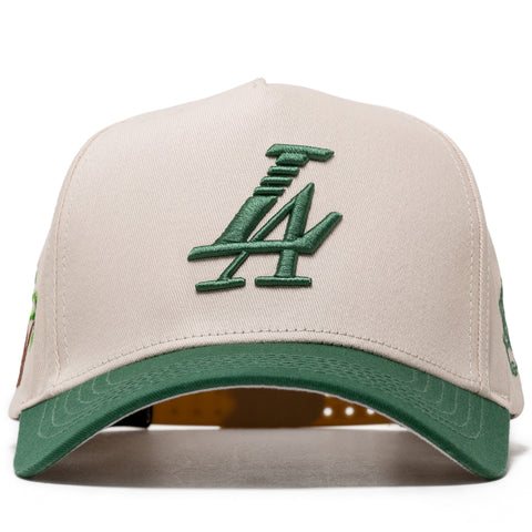 Reference Paradise LA Snapback - Cream/Green