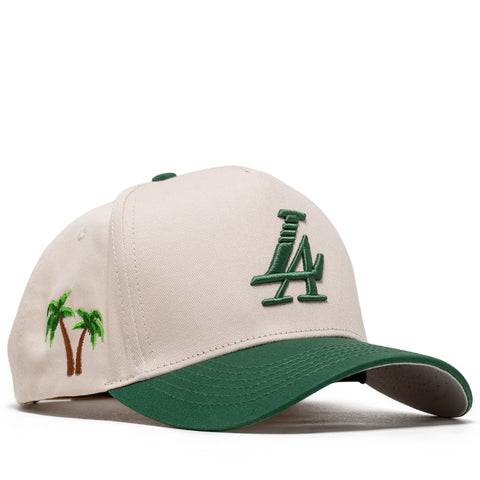 Reference Paradise LA Snapback - Cream/Green