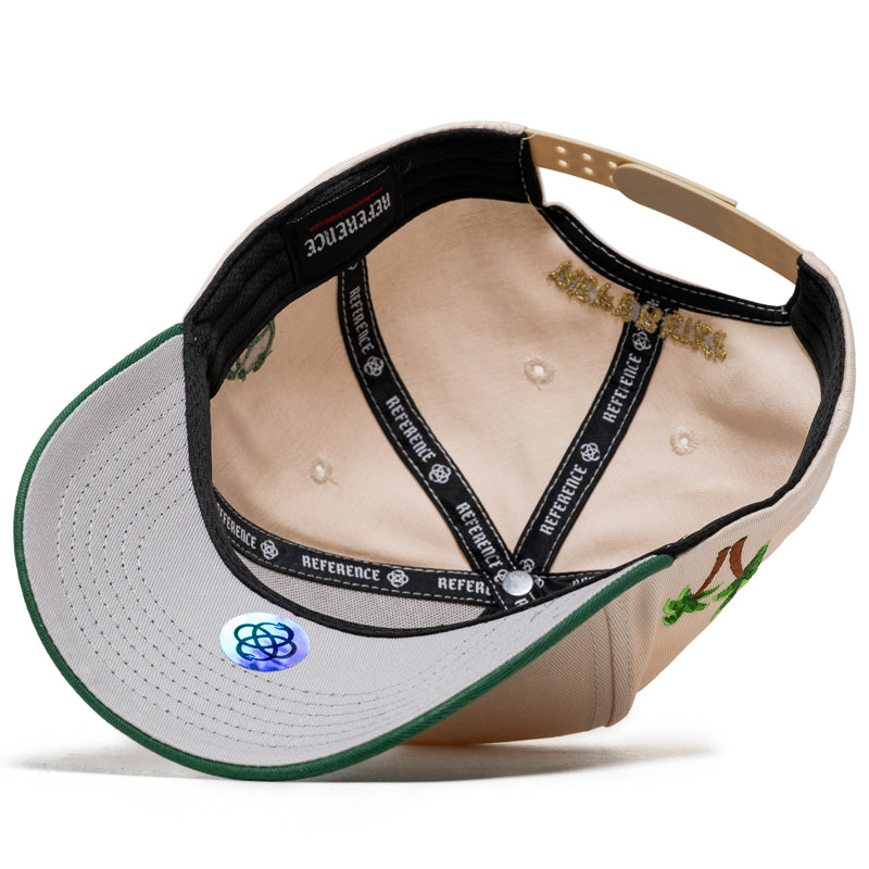Reference Paradise LA Snapback - Cream/Green – Sneaker Politics
