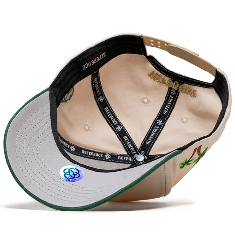 Reference Paradise LA Snapback - Cream/Green