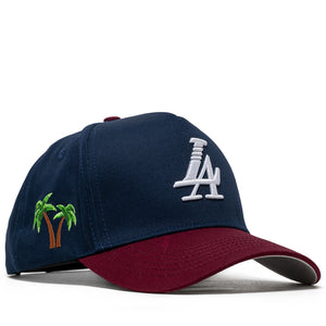 Reference Paradise LA Snapback - Navy/Burgundy