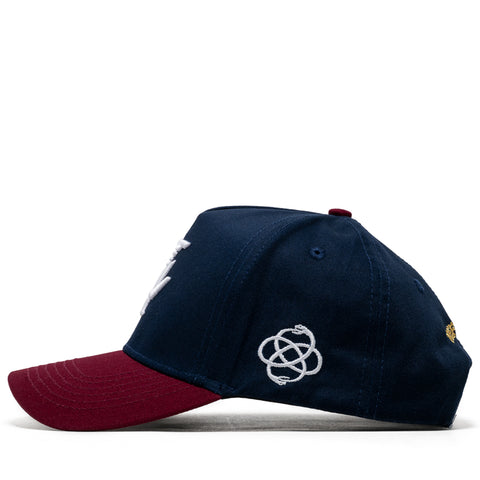 Reference Paradise LA Snapback - Navy/Burgundy