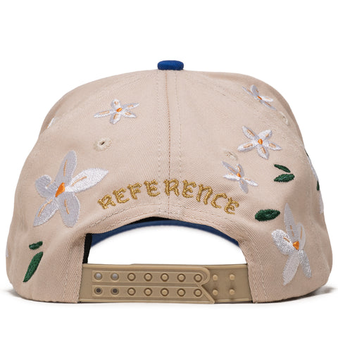 Reference Paradise LA Floral Snapback - Cream/Blue