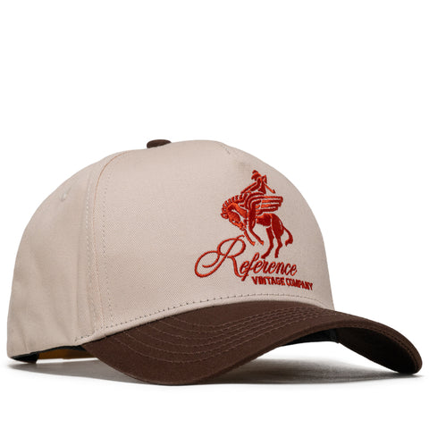 Reference Vintage Pegasus Snapback - Cream/Brown
