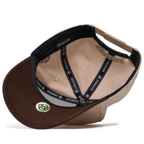 Reference Vintage Pegasus Snapback - Cream/Brown