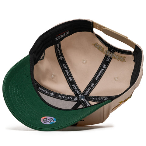 Reference Western Snapback - Cream/Green