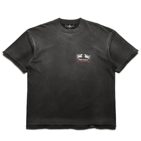 Represent 24 Hour Service Tee - Stained Black