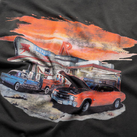 Represent 24 Hour Service Tee - Stained Black
