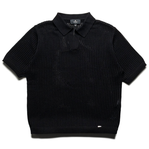 Represent Beverly Knit Polo - Jet Black