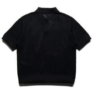 Represent Beverly Knit Polo - Jet Black