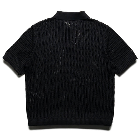 Represent Beverly Knit Polo - Jet Black