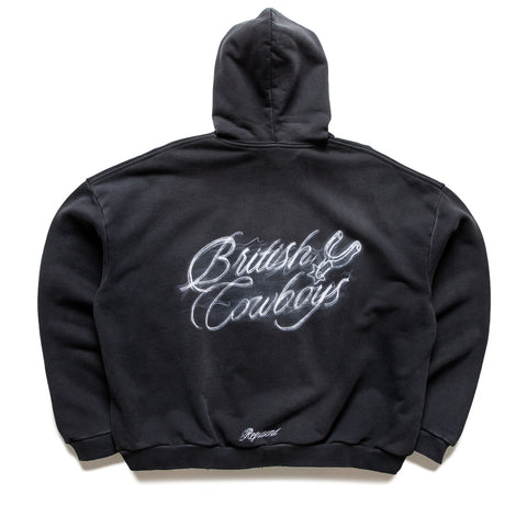 Represent British Cowboys Hoodie - Stained Black
