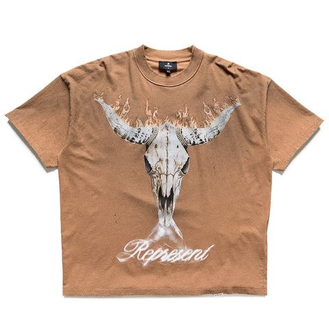Represent British Cowboys Tee - Dusty Brown