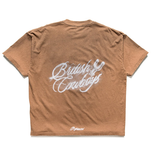 Represent British Cowboys Tee - Dusty Brown