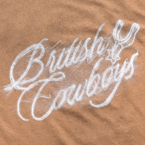 Represent British Cowboys Tee - Dusty Brown