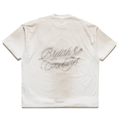 Represent British Cowboys Tee - Washed Ecru