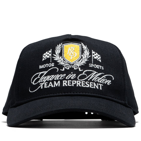 Represent Crest Snapback - Jet Black