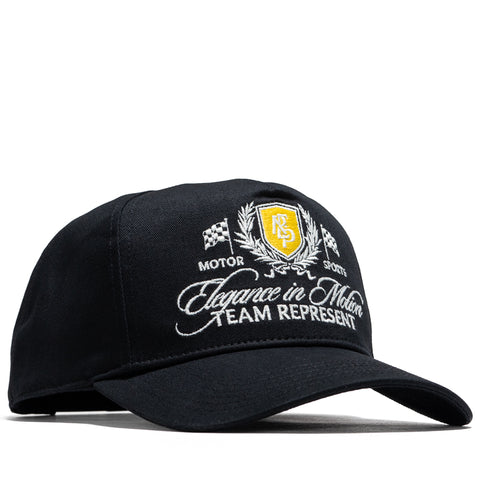 Represent Crest Snapback - Jet Black