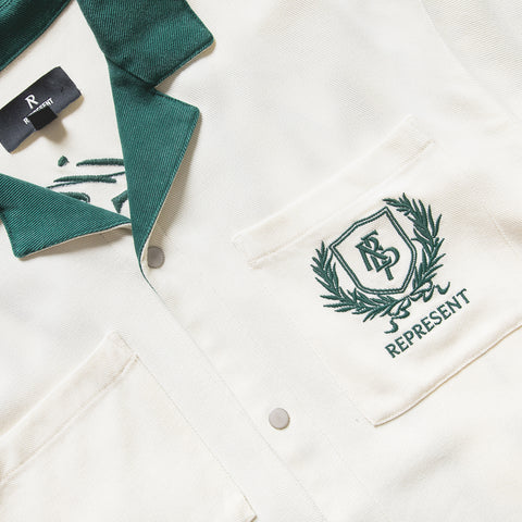 Represent Crest Shirt - Antique White
