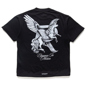 Represent Elegance In Motion Tee - Jet Black