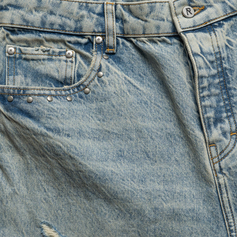 Guns N' Roses x Represent Denim Pants - Light Vintage Blue